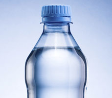 bottled water.