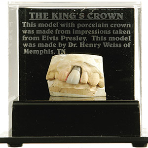 WantToBuyaDentalCrownTheKingofRockandRollsIsUpforSale