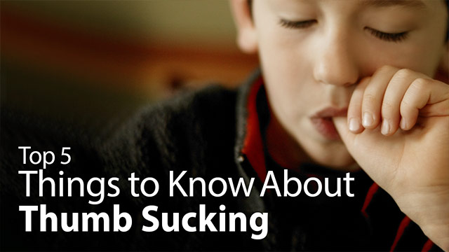 Top 5 Things to Know About Thumb Sucking Video