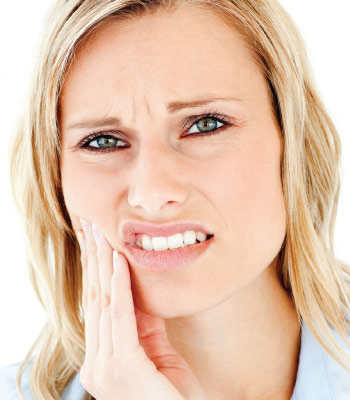 Tooth sensitivity.