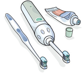 toothbrushes