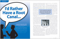 Dental Education East Aurora - Root Canal Dear Doctor Magazine