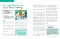 Snoring and Sleep Apnea – Dear Doctor Magazine