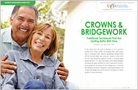Crowns and Bridgework - Dear Doctor Magazine