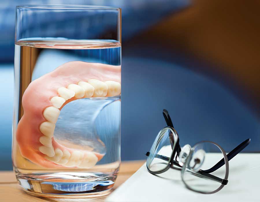 Dangers of removable dentures.