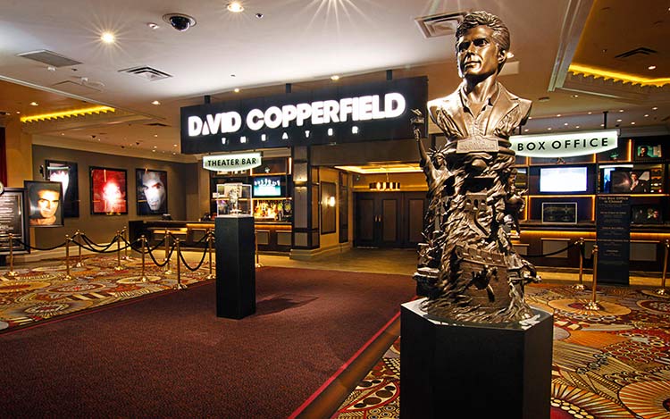 David Copperfield Theatre at the MGM Grand in Las Vegas.