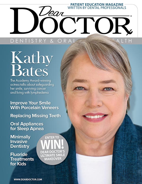 Kathy Bates - Dear Doctor magazine.