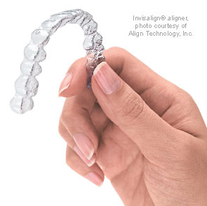 Clear orthodontic aligners