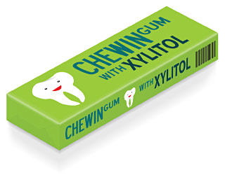 Xylitol chewing gum