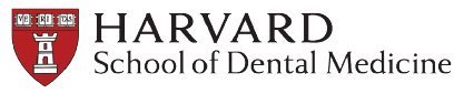 Harvard School of Dental Medicine logo.