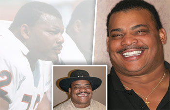 Refrigerator perry's smile makeover.