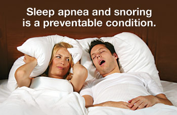 Sleep apnea and snoring