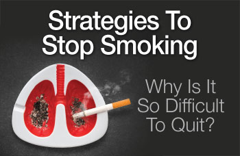 Strategies to stop smoking.