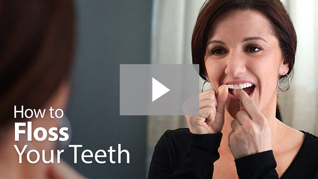 How to floss your teeth