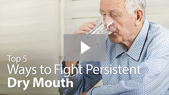 Ways to fight persistent dry mouth