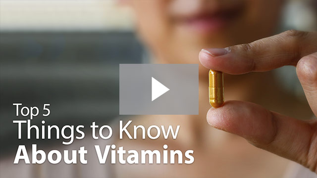 things to know about vitamins