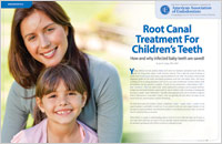 Root Canal Treatment for Children - Dear Doctor Magazine